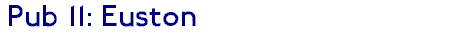 Stationlink 2001: Euston